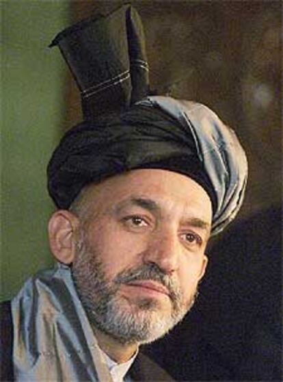 El presidente de Afganistán, Hamid Karzai.