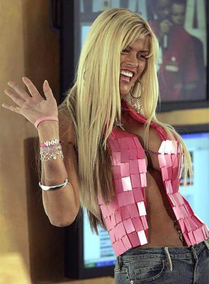 Anna Nicole Smith, en una imagen tomada en 2005.