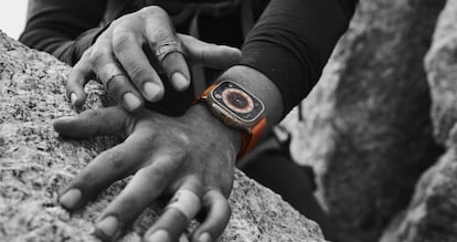 Uso en exterior del reloj Apple Watch Ultra
