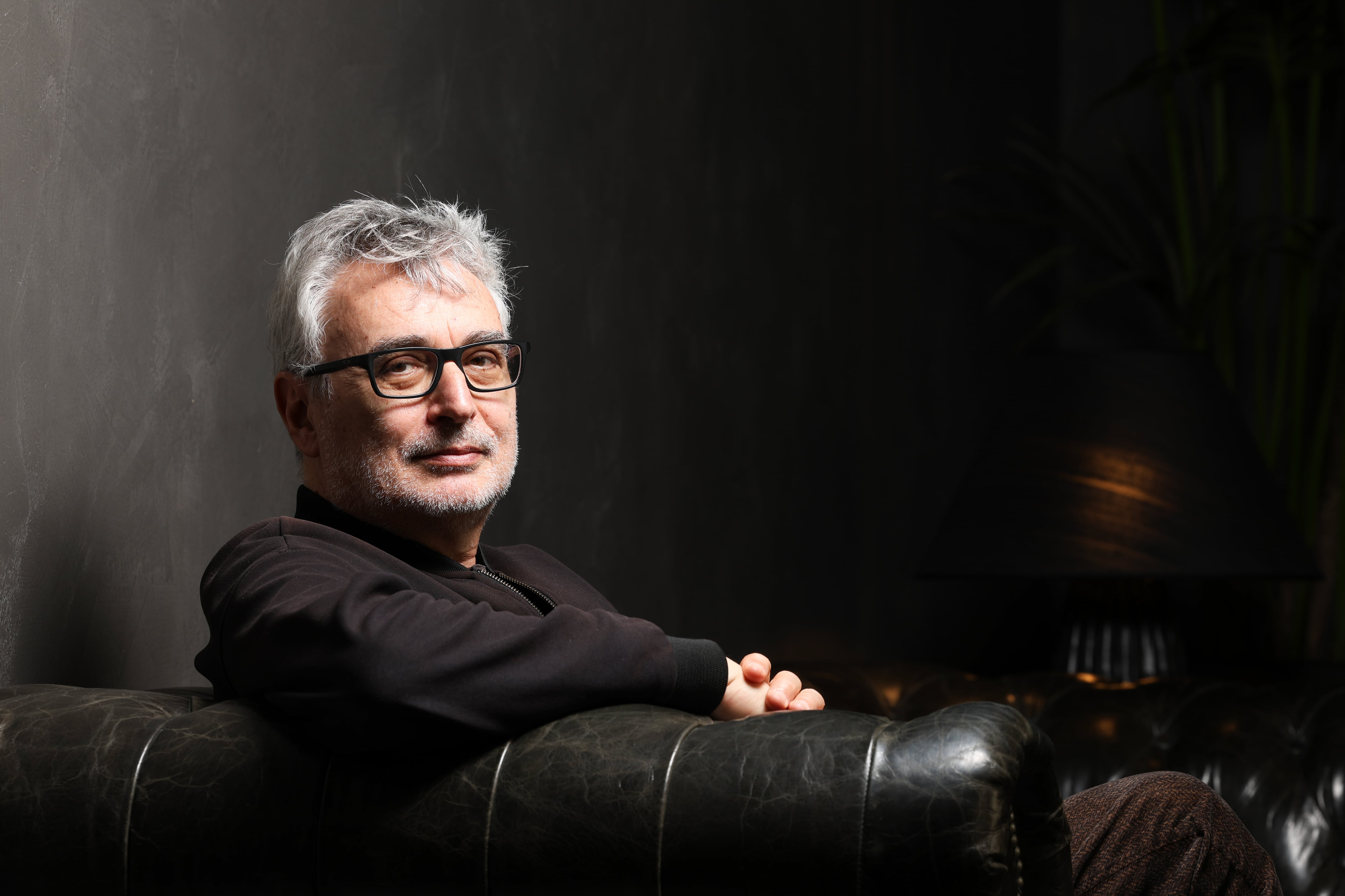 El historietista David B. el miércoles 4 de marzo en Madrid. 