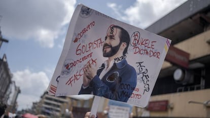 Las protestas contra Bukele en El Salvador, en imágenes