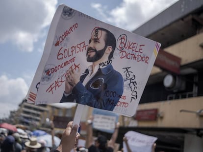 Las protestas contra Bukele en El Salvador, en imágenes