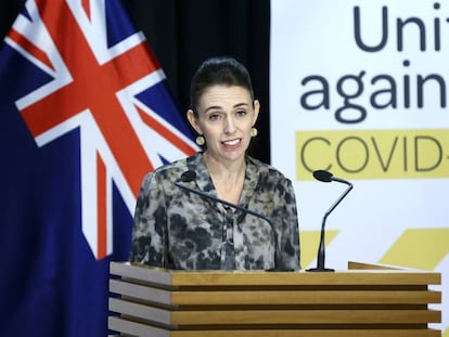 La primera ministra de Nueva Zelanda, Jacinda Ardern.