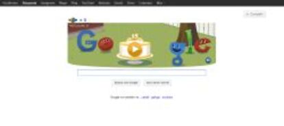 El Doodle de Google que celebra su cumplea&ntilde;os.