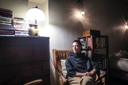 La líder laborista, Meirav Michaeli, durante la entrevista.