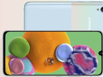 Pantalla del Samsung galaxy A90 5G