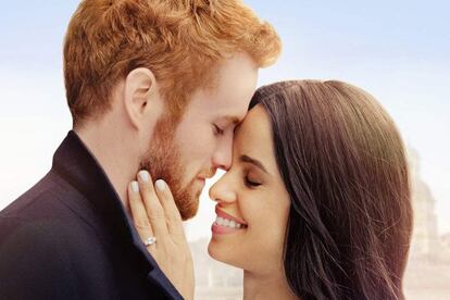 La película que recrea el romance del príncipe Harry y Meghan Markle ha causado conmoción en las redes.