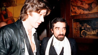 Robbie Robertson y Martin Scorsese en una imagen de 1978.