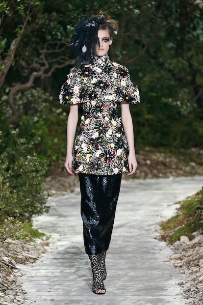 desfile chanel alta costura primavera verano 2013