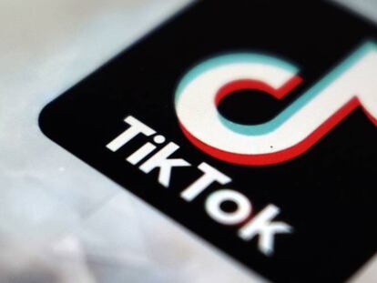 Logo de la red social de vídeos TikTok, en una foto de archivo.