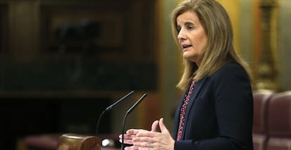 La ministra de Empleo, Fátima Báñez.