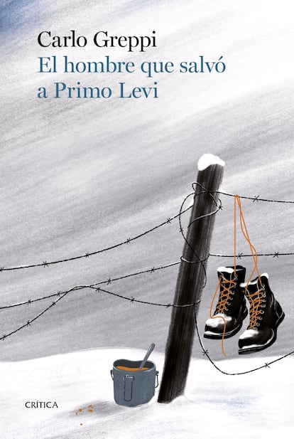 Portada de 'El hombre que salvó a Primo Levi', de Carlo Greppi