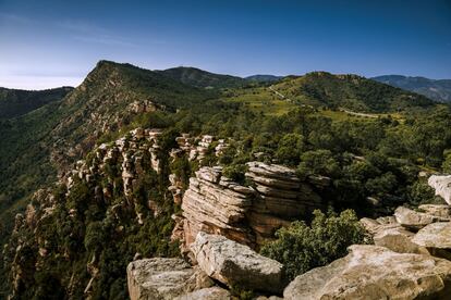 Serra Calderona, más conocido como La Calderona, es una opción perfecta para aquellos que quieren aparcar el estrés —y el coche— cuanto antes. Declarada parque natural en el año 2002, esta cadena montañosa de casi 50 kilómetros de largo que atraviesa las comarcas de Camp de Túria, Horta Nord y Alt Palància, entre las provincias de Castellón y Valencia, ofrece múltiples rutas y cimas tan emblemáticas como El Garbí. Si se llega desde la localidad de Serra, se puede hacer parada en el restaurante El Chaparral para saborear una de sus fabulosas paellas. Esta sierra separa las cuencas de los ríos Palancia, al norte, y Turia, al sur. A una hora de Valencia, se considera como uno de sus principales pulmones verdes.