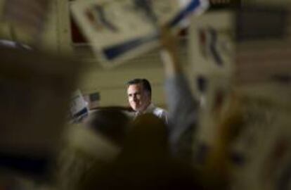 En la imagen, el candidato republicano a la presidencia estadounidense, Mitt Romney. EFE/Archivo