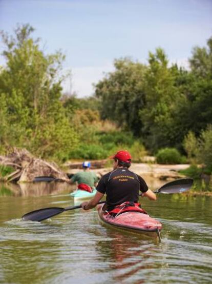 Ruta en kayak por el río Ebro.