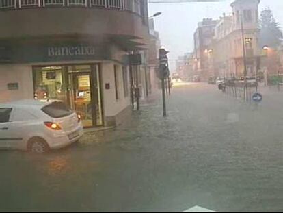 328 litros por metro cuadrado en Sueca