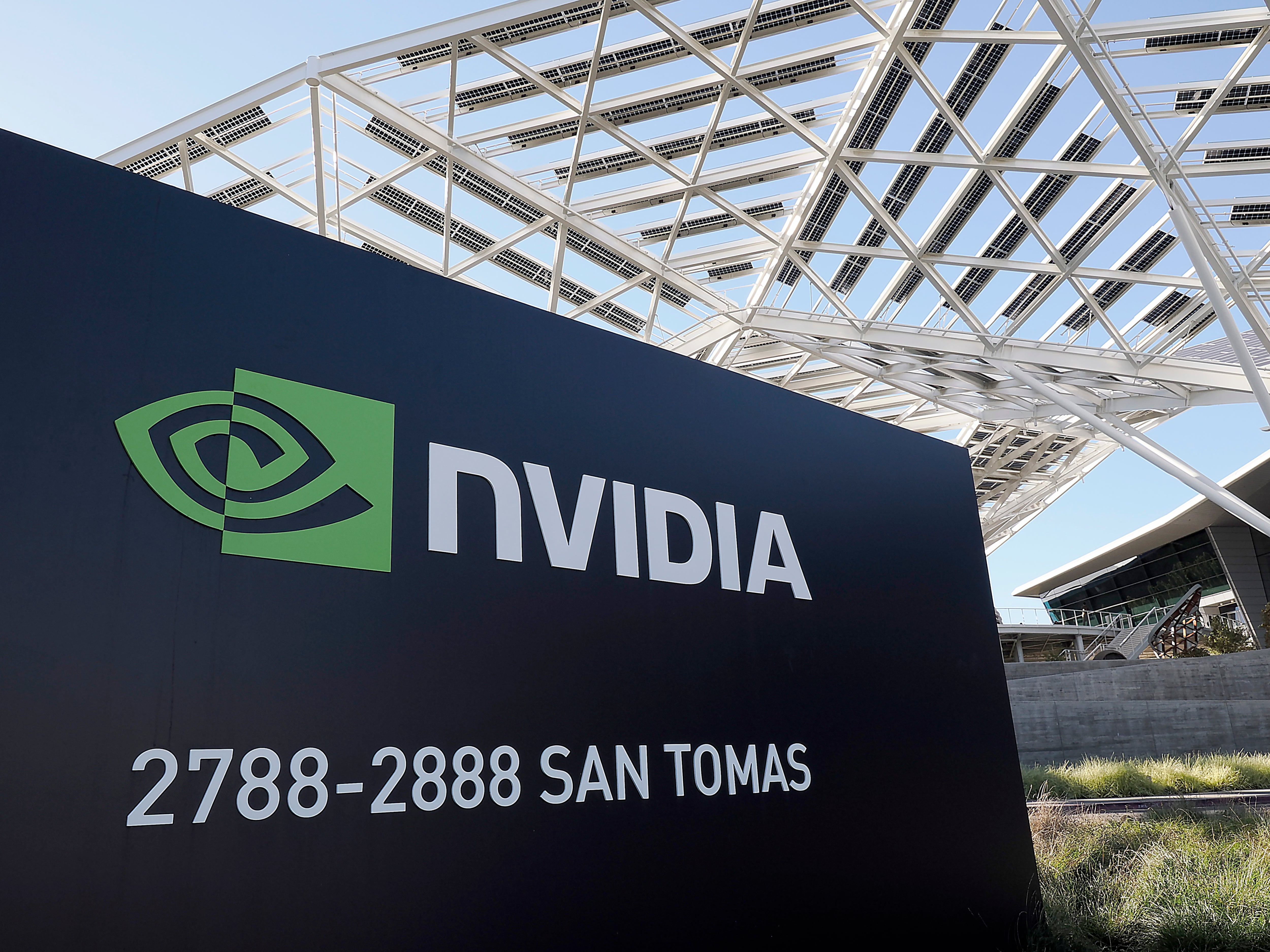 Imagen de archivo de la sede de Nvidia.