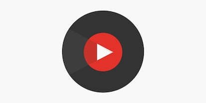 El icono de YouTube Music.