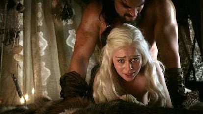 La violación de Daenerys por su marido, al que fue vendida