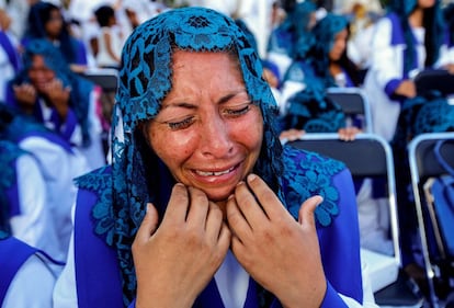 La máxima expresión del fervor entre los feligreses se concentró el martes 14 de agosto durante lo que llaman la celebración de la Santa Cena.