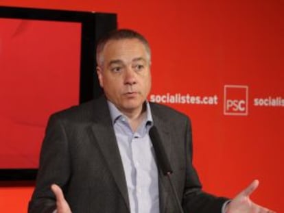 El líder del PSC, Pere Navarro.