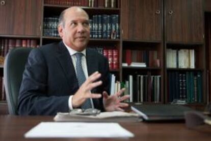 En la imagen, el presidente de la patronal venezolana Fedecámaras, Jorge Botti. EFE/Archivo