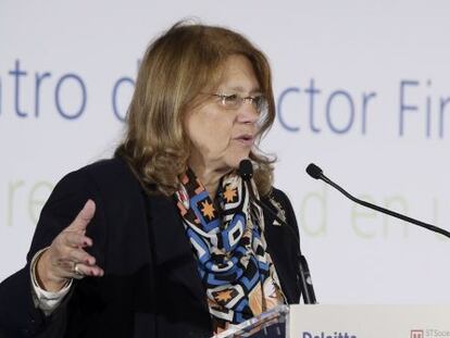 La presidenta de la Comisi&oacute;n Nacional del Mercado de Valores (CNMV), Elvira Rodr&iacute;guez.