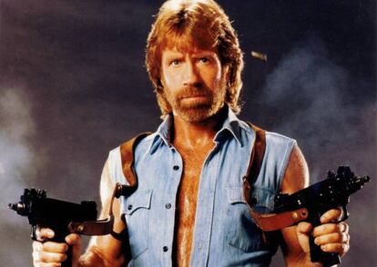 Chuck Norris, pronto para entrar no Twitter.