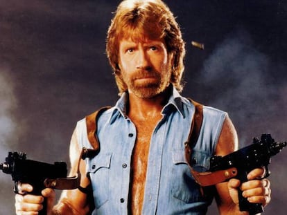 Chuck Norris, pronto para entrar no Twitter.