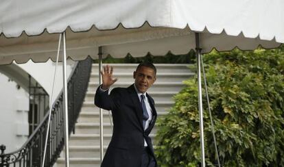 Barack Obama, en la Casa Blanca, el viernes.