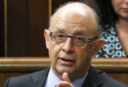 El ministro de Hacienda, Crist&oacute;bal Montoro.