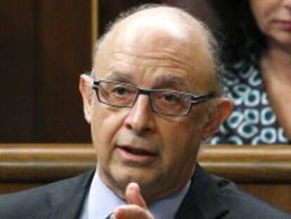 El ministro de Hacienda, Crist&oacute;bal Montoro.