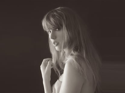 Taylor Swift en una imagen promocional de su nuevo trabajo proporcionada por su discográfica.