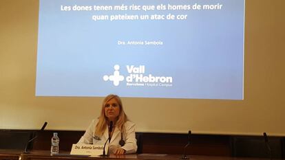 La doctora Antonia Sambola.