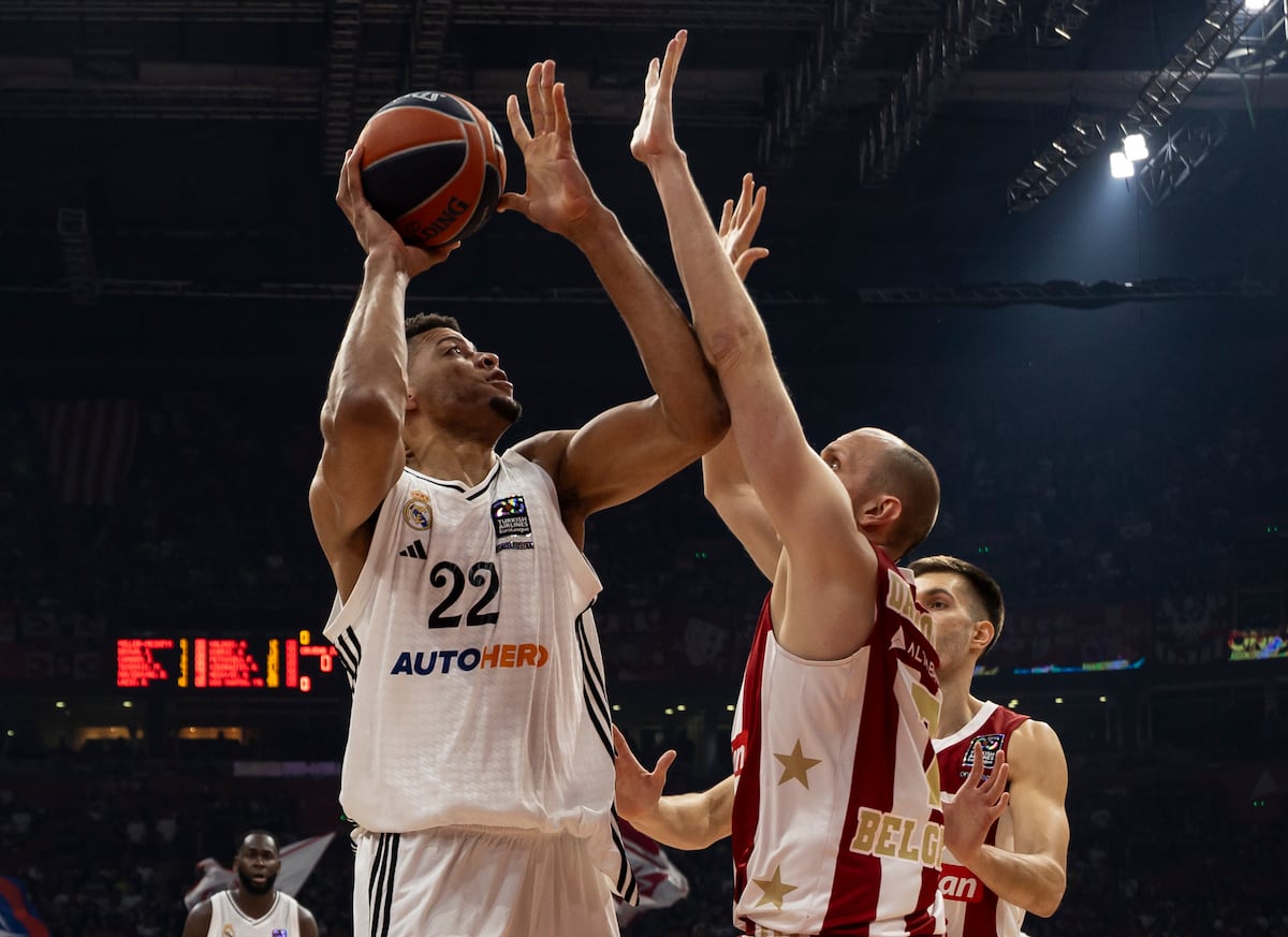 Real Madrid Clinches Narrow Victory Over Red Star Belgrade in Thrilling Basketball Clash