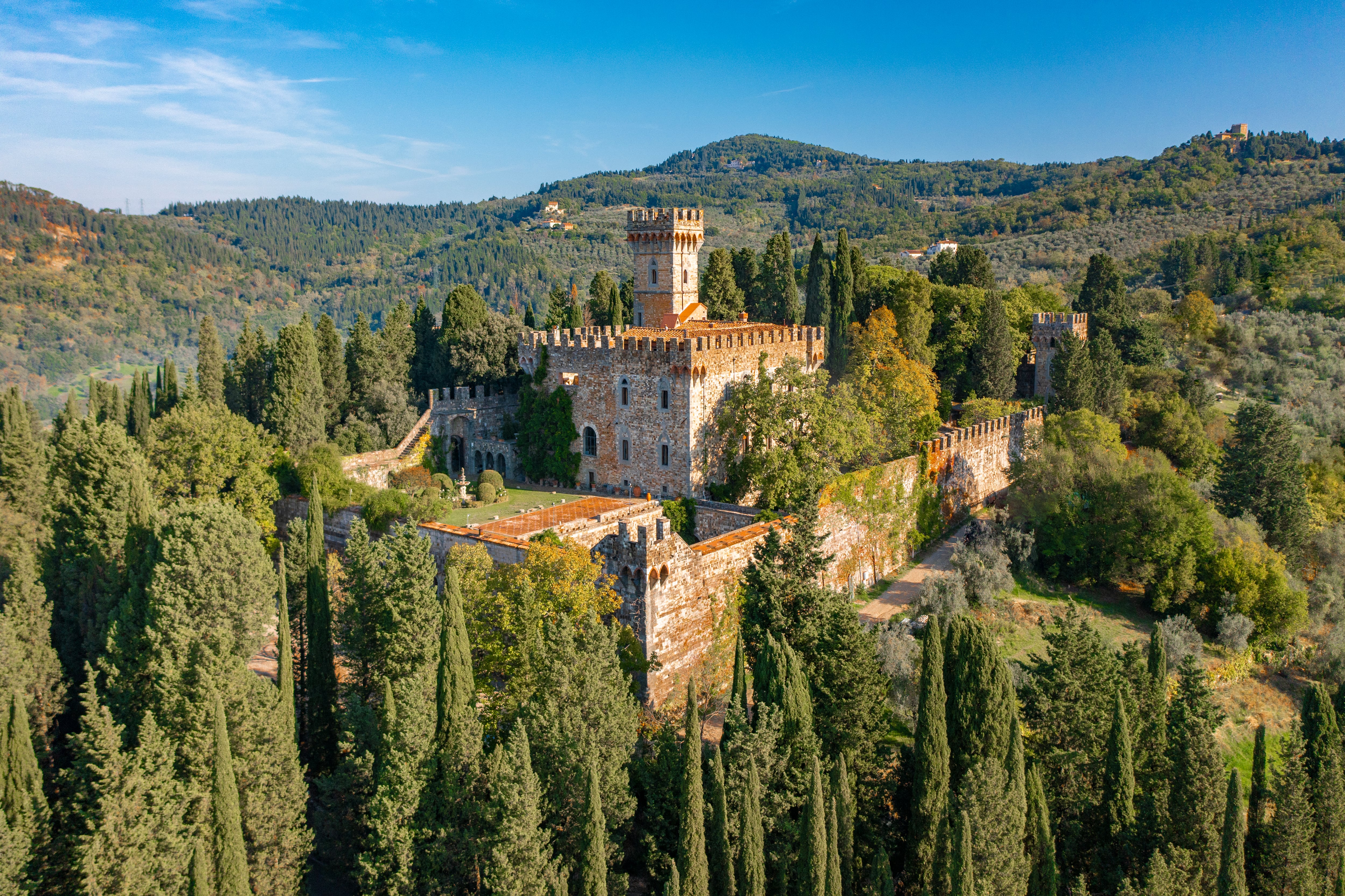 Castillo de Vincigliata, en Florencia. 