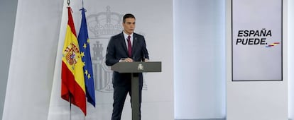 El presidente del Gobierno, Pedro Sánchez.