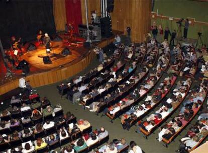 Raimon en Madrid, ayer en Medicina