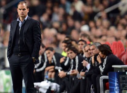 Frank De Boer, entrenador del Ajax.