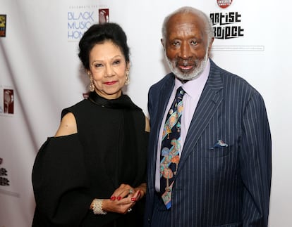 Jacqueline Avant y Clarence Avant