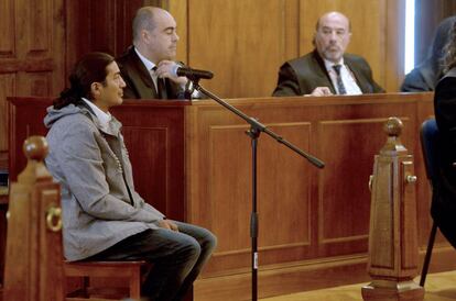 Jos&eacute; Luis Corti&ntilde;as durante el juicio este martes.