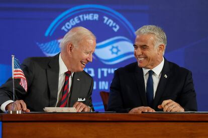 Biden y Lapid