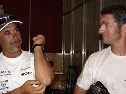Guillermo Altadill (a la izquierda) y Pepe Ribes.