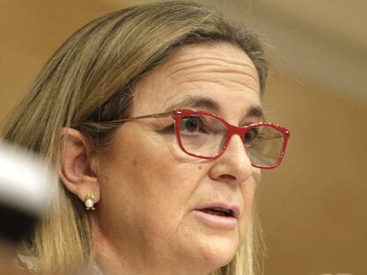 La secretaria de Estado de Economía, Irene Garrido.