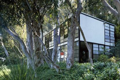 Casa de los Eames, en Los Ángeles (California, EE UU).