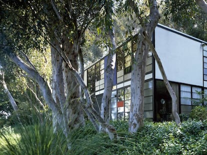 Casa de los Eames, en Los Ángeles (California, EE UU).