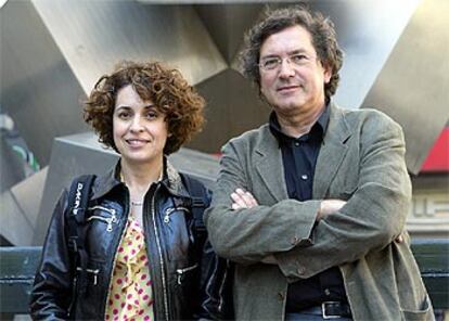 Adriana Ozores y Gerardo Herrero, el miércoles en Madrid.