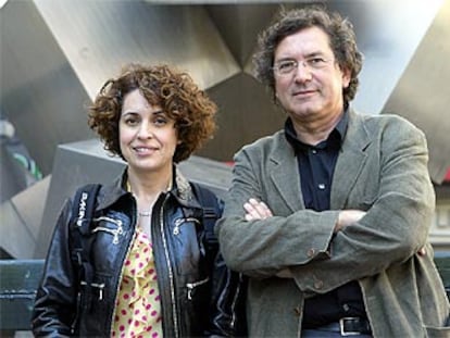 Adriana Ozores y Gerardo Herrero, el miércoles en Madrid.