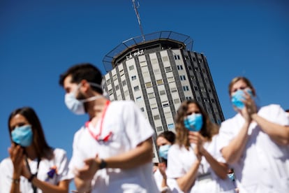 Coronavirus: Los contagios en Madrid: 96 profesionales de la sanidad y 33 ciudadanos al día