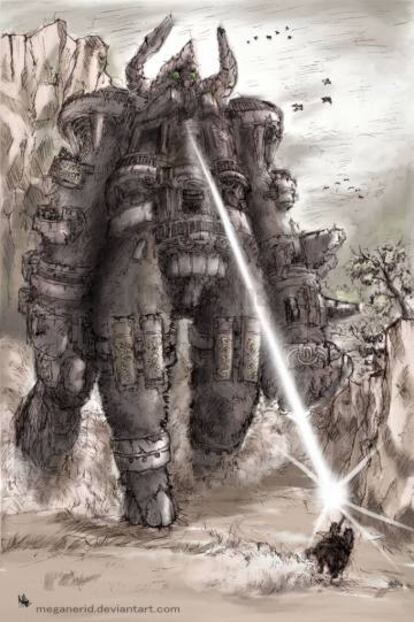 'Fan-art' de Shadow of the colossus'.